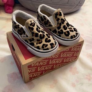 Little girl vans slip ons